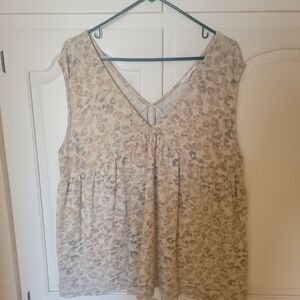 BUCKETLIST Leopard Print Top